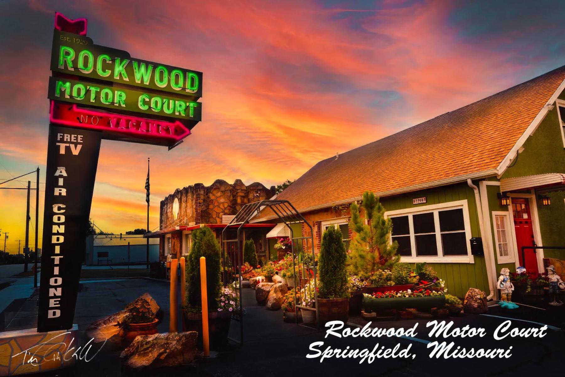 במוטל ספרינגפילד Rockwood Motor Court מראה חיצוני תמונה